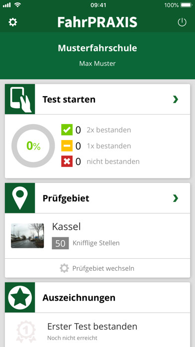 Emulate iPhone app FahrPRAXIS using MyAndroid