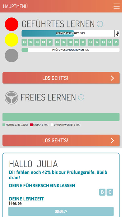 Emulate iPhone app FahrschulApp - Theorie-Trainer using MyAndroid Emulate iPhone app FahrschulApp - Theorie-Trainer using MyAndroid