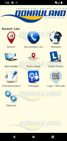 Emulate iPhone app Fahrschule Donauland using MyAndroid Emulate iPhone app Fahrschule Donauland using MyAndroid