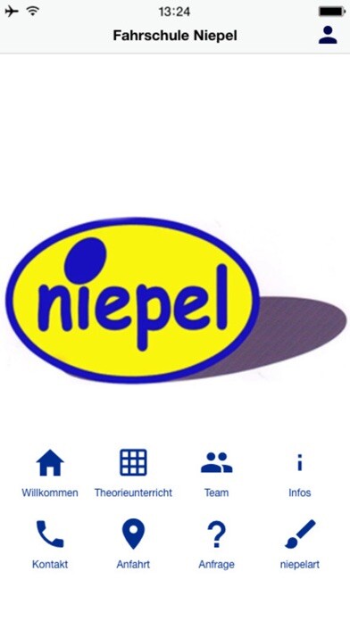 Emulate iPhone app Fahrschule Niepel using MyAndroid Emulate iPhone app Fahrschule Niepel using MyAndroid