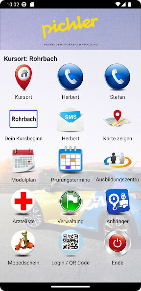 Emulate iPhone app Fahrschule Pichler using MyAndroid Emulate iPhone app Fahrschule Pichler using MyAndroid