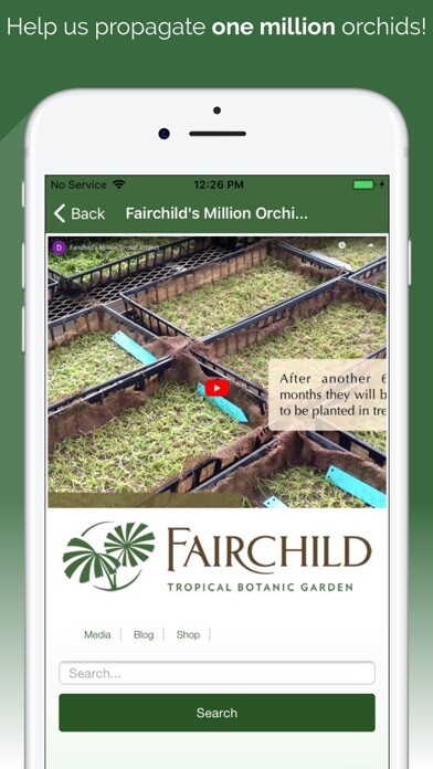 Emulate iPhone app Fairchild Orchid Tracker using MyAndroid Emulate iPhone app Fairchild Orchid Tracker using MyAndroid