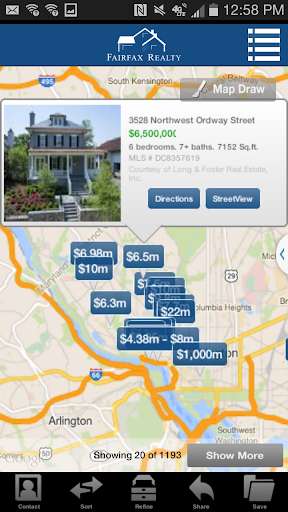 Run android online APK Fairfax Realty from MyAndroid or emulate Fairfax Realty using MyAndroid