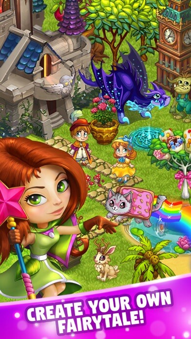 Emulate iPhone app Fairy Farm: Magic Village Adventures using MyAndroid Emulate iPhone app Fairy Farm: Magic Village Adventures using MyAndroid
