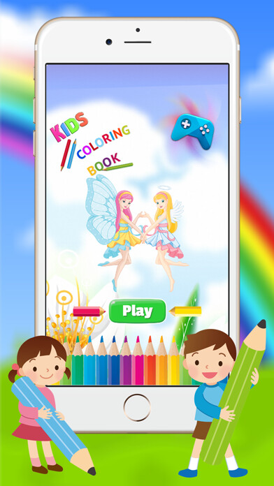 Emulate iPhone app Fairy & Princess Coloring Book for Kids Preschool Toddler using MyAndroid Emulate iPhone app Fairy & Princess Coloring Book for Kids Preschool Toddler using MyAndroid