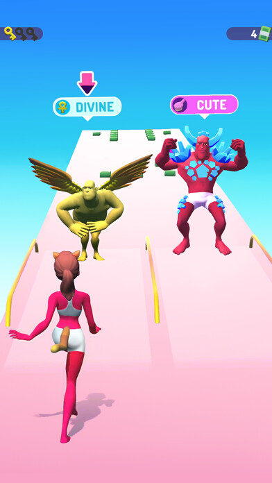 Emulate iPhone app Fairy Rush: Genetic Fusion using MyAndroid