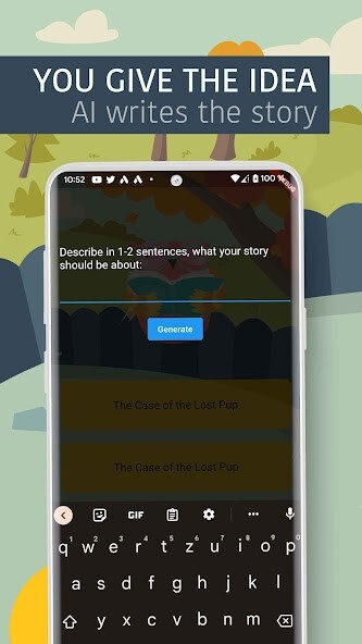 Run android online APK FairyTales AI from MyAndroid or emulate FairyTales AI using MyAndroid Run android online APK FairyTales AI from MyAndroid or emulate FairyTales AI using MyAndroid