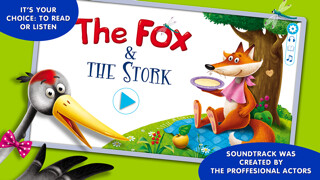 Emulate iPhone app Fairy tales for children: Fox and Stork. Lite using MyAndroid