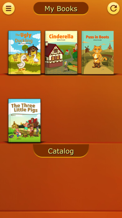 Emulate iPhone app Fairy Tales for Clever Kids using MyAndroid