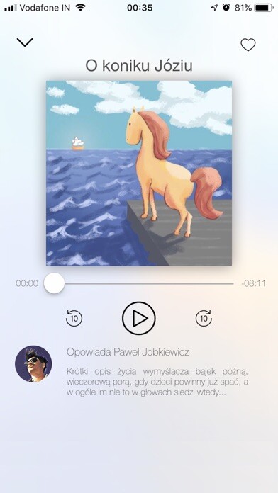 Emulate iPhone app Fairy tales in polish using MyAndroid Emulate iPhone app Fairy tales in polish using MyAndroid