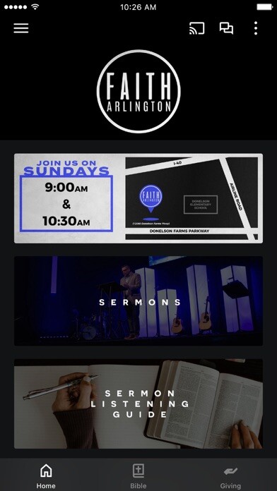 Emulate iPhone app Faith Arlington using MyAndroid Emulate iPhone app Faith Arlington using MyAndroid
