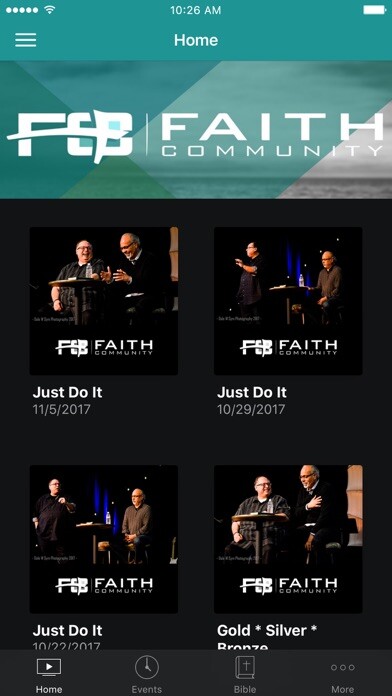 Emulate iPhone app Faith Community Church Lodi using MyAndroid Emulate iPhone app Faith Community Church Lodi using MyAndroid