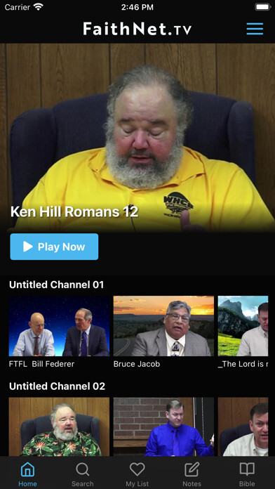Emulate iPhone app FaithNetTV using MyAndroid Emulate iPhone app FaithNetTV using MyAndroid
