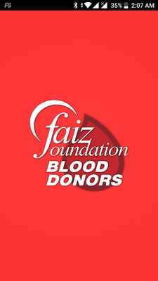 Emulate Android APK Faiz Foundation Blood Donor Emulate Android APK Faiz Foundation Blood Donor