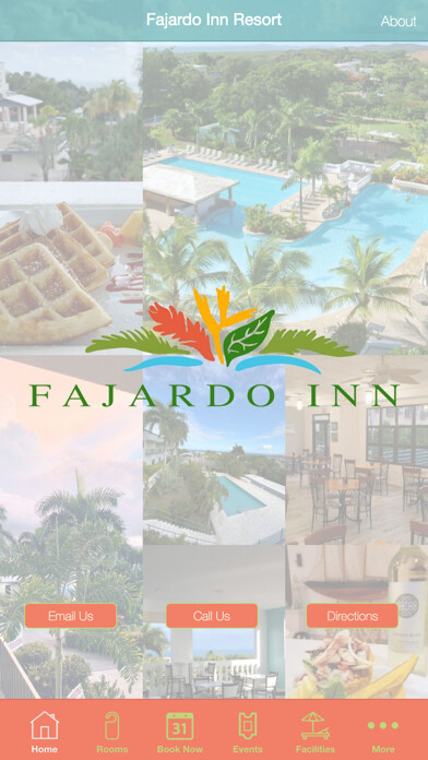 Emulate iPhone app Fajardo Inn Resort App using MyAndroid