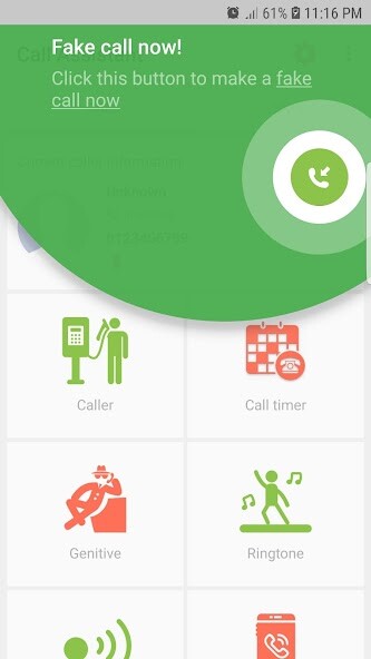 Run android online APK Fake Call and Sms from MyAndroid or emulate Fake Call and Sms using MyAndroid