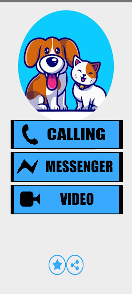 Run android online APK Fake Call Cat  Dog - Prank Call from MyAndroid or emulate Fake Call Cat  Dog - Prank Call using MyAndroid