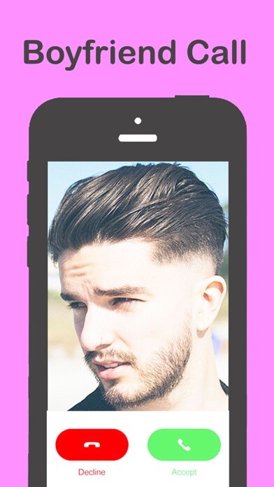 Emulate iPhone app Fake Call from Boyfriend using MyAndroid