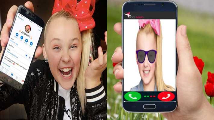 Emulate Android APK fake call from jojo siwa.WOW!
