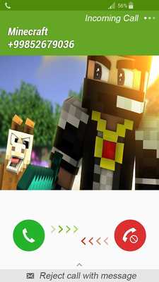 Emulate Android APK Fake Call Minecraft