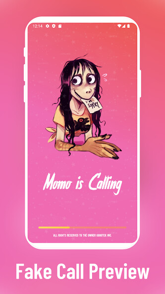 Run android online APK Fake Call Preview from MyAndroid or emulate Fake Call Preview using MyAndroid