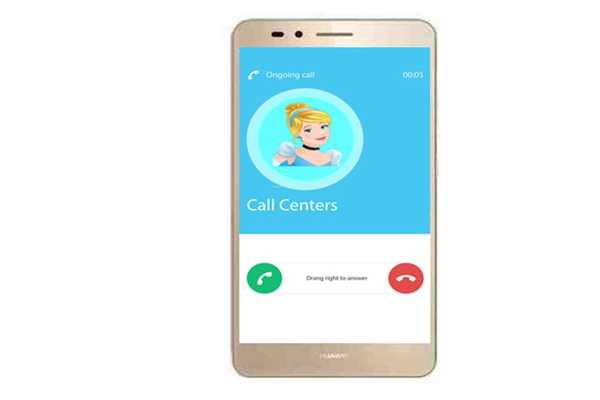 Emulate Android APK fake call Princess