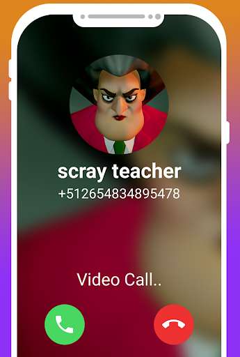 Run android online APK fake call Video From Scary Teacher Simulator Prank from MyAndroid or emulate fake call Video From Scary Teacher Simulator Prank using MyAndroid