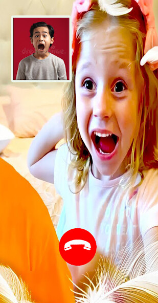 Run android online APK Fake Call With Like Nastya from MyAndroid or emulate Fake Call With Like Nastya using MyAndroid