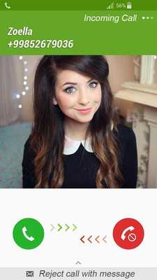 Emulate Android APK Fake Call Zoella Emulate Android APK Fake Call Zoella