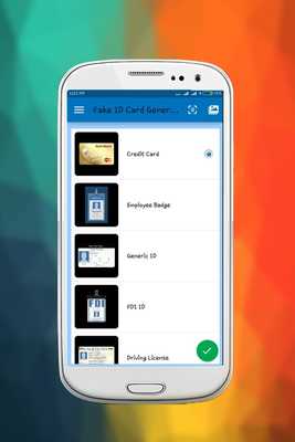 Emulate Android APK Fake ID Card Generator Emulate Android APK Fake ID Card Generator