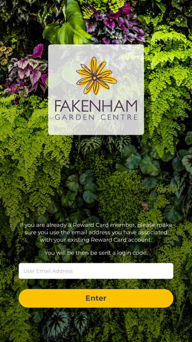 Emulate iPhone app Fakenham Reward Card using MyAndroid