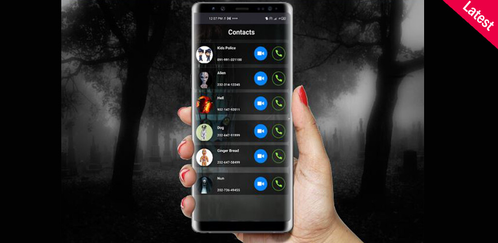 Run android online APK Fake Pennywise Video Call Prank from MyAndroid or emulate Fake Pennywise Video Call Prank using MyAndroid