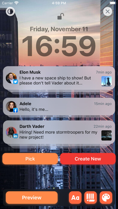 Emulate iPhone app Faker - Fake Notifications using MyAndroid Emulate iPhone app Faker - Fake Notifications using MyAndroid