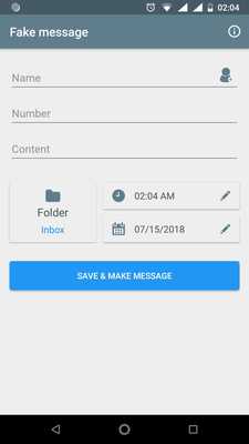 Emulate Android APK Fake SMS 2018