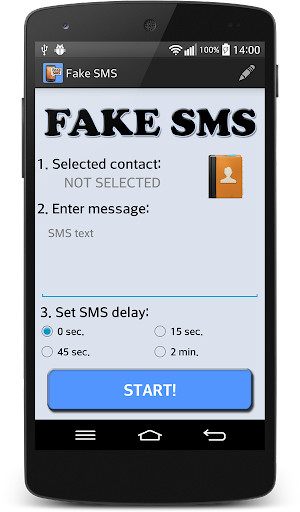 Emulate Android APK Fake Sms Message Emulate Android APK Fake Sms Message
