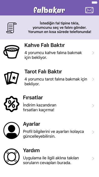 Emulate iPhone app Falbakar - Gerçek Falcılardan Yorumlar using MyAndroid Emulate iPhone app Falbakar - Gerçek Falcılardan Yorumlar using MyAndroid