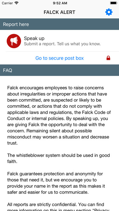 Emulate iPhone app FALCK ALERT using MyAndroid