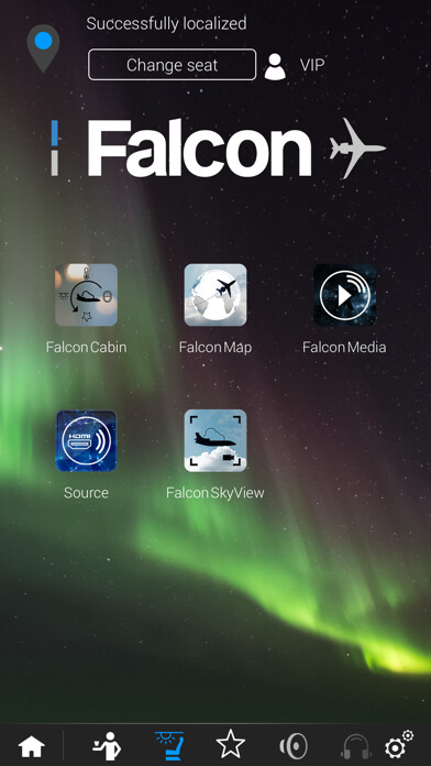 Emulate iPhone app FalconCabin by Collins using MyAndroid