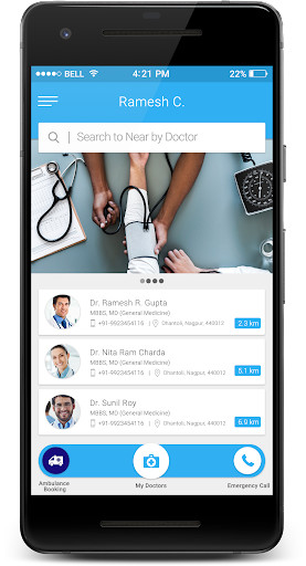 Run android online APK Falcon - Online Doctor Appointment Booking from MyAndroid or emulate Falcon - Online Doctor Appointment Booking using MyAndroid