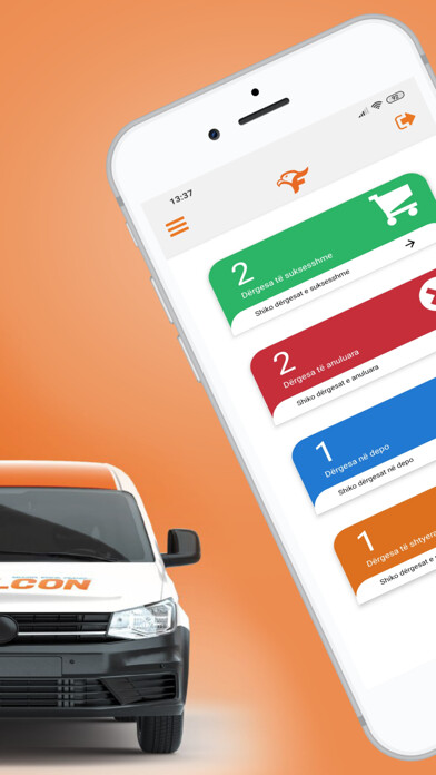 Emulate iPhone app Falcon  - Posta Online using MyAndroid