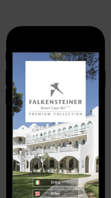 Emulate iPhone app Falkensteiner Resort Capo Boi using MyAndroid