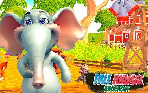 Run android online APK Fall Animals Knockout Racing Mania 3D: Dash N Run from MyAndroid or emulate Fall Animals Knockout Racing Mania 3D: Dash N Run using MyAndroid