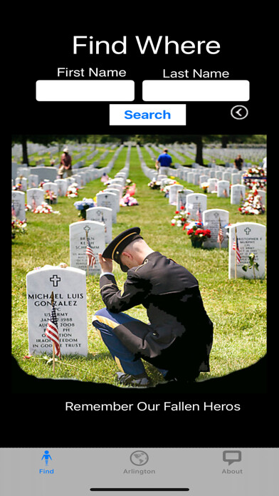 Emulate iPhone app Fallen Heros using MyAndroid Emulate iPhone app Fallen Heros using MyAndroid