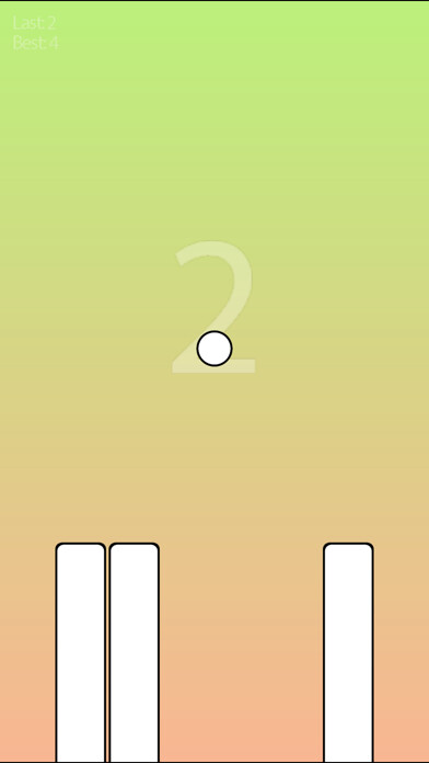Emulate iPhone app Falling Ball - Rapid Action using MyAndroid
