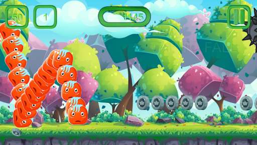 Emulate Android APK Falling Bounce