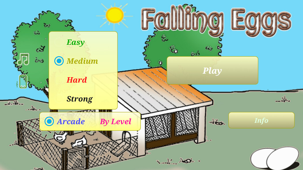 Run android online APK Falling Eggs from MyAndroid or emulate Falling Eggs using MyAndroid