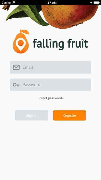 Emulate iPhone app Falling Fruit using MyAndroid Emulate iPhone app Falling Fruit using MyAndroid