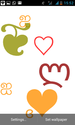 Emulate Android APK Falling Hearts Live Wallpaper Emulate Android APK Falling Hearts Live Wallpaper