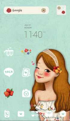 Emulate Android APK falling love summer girl dodol