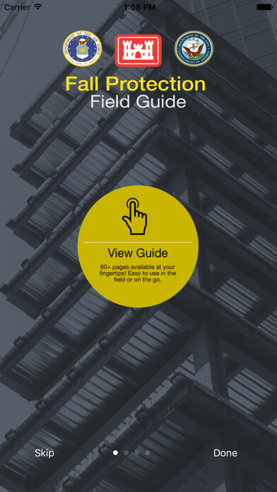 Emulate iPhone app Fall Protection using MyAndroid